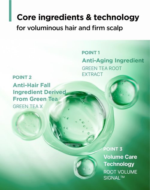 AMOS PROFESSIONAL Green Tea Active Hair & Scalp Pack l Anti-Aging for Fine, Thinning Hair | Moisturizing & Volumizing Hair, 8.4 fl. oz.