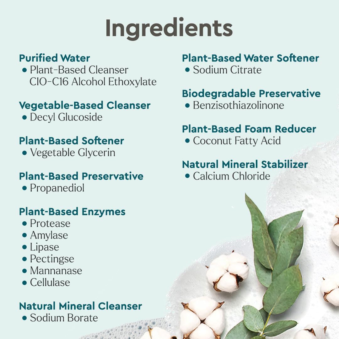 Puracy Stain Remover - Natural Enzyme-Based Laundry Spray for Baby Clothes & Diapers | 16 Oz