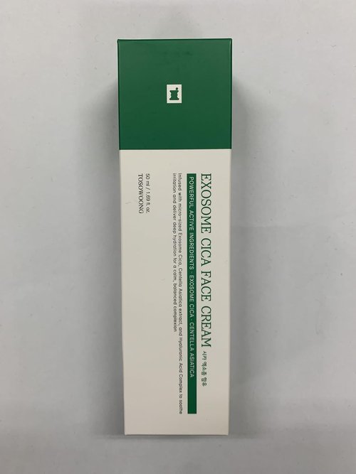 TOSOWOONG Exosome CICA Face Cream - Fast-Acting Daily Moisturizer for Breakouts & Irritated Skin, 50ml