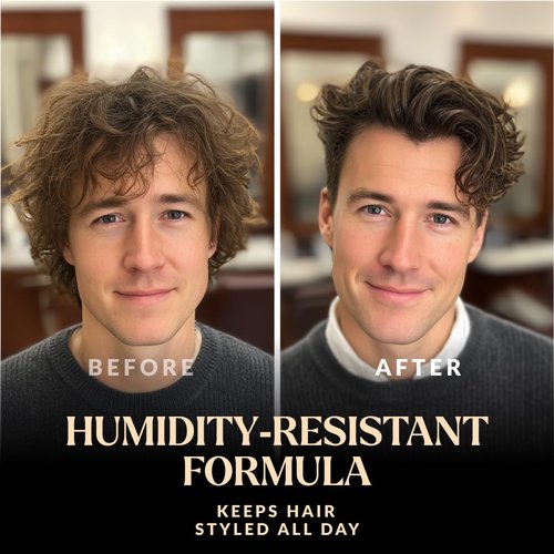 Charlemagne Sea Salt Spray for Men - Firm Hold & Texture | 6.76 fl oz - Mediterranean Breeze Finish