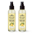 J.R. Watkins Naturally Hydrating Body Oil Mist, Lemon Cream, 6 fl oz, 2 Pack