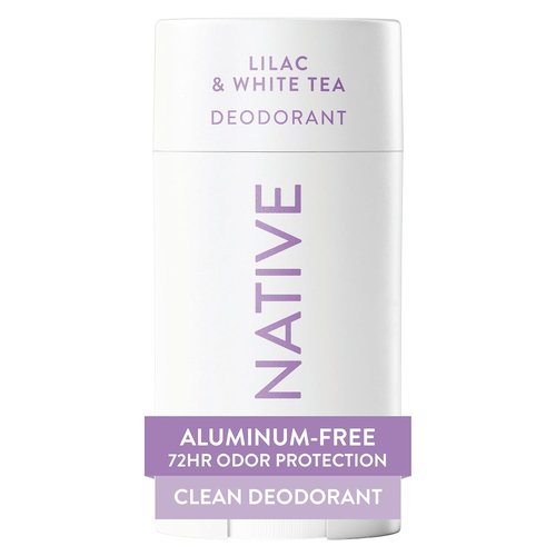 Native Deodorant | Aluminum-Free Odor Control for Men & Women - Lilac & White Tea, 2.65oz
