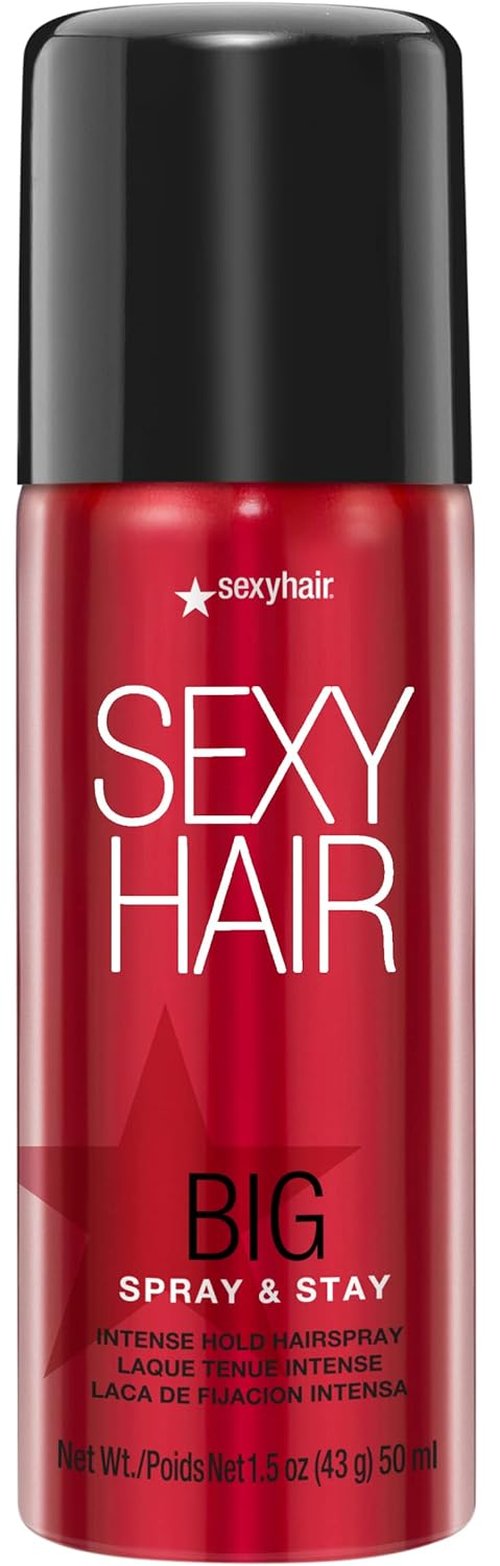 SexyHair Big Spray & Stay Hairspray - Intense Hold & Shine | 72-Hour Humidity Resistance | All Hair Types