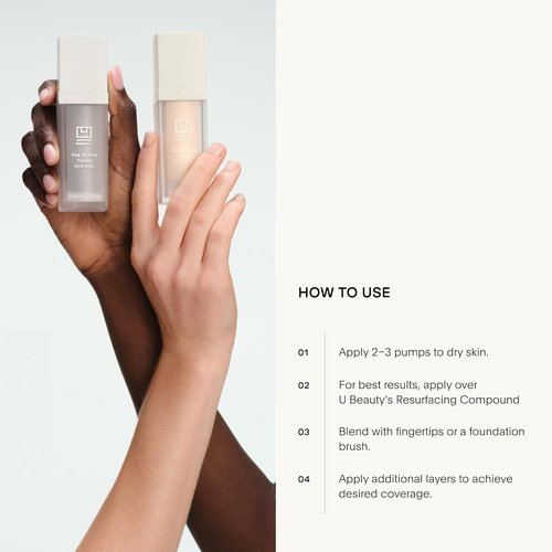 U Beauty Super Tinted Hydrator - Hyaluronic Acid Moisturizing Cream for Supple Skin | Shade 4 - 1.0 oz