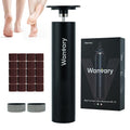 Wanvary 2 in 1 Electric Foot Callus Remover, USB Rechargeable Foot File Sander with 80/120 Grit Sandpaper Discs,High Quality Professional 1200RPM Aluminum Callus Remover for Nail Care