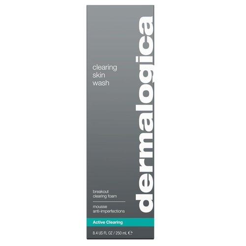 Dermalogica Clearing Skin Wash - Anti-Aging Acne Treatment Foam with Salicylic Acid & Tea Tree Oil