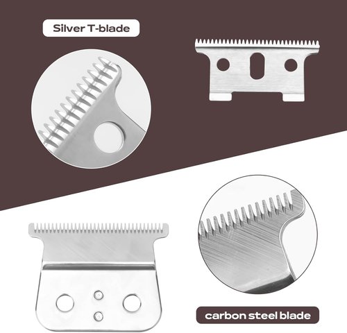 Andis T-Blade Replacement - Silver Blade for T-Outliner GTO, GO & SLS Trimmers