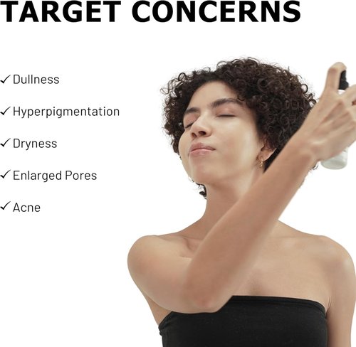 Regine Switzerland Luminous Hydrating Face Toner - Ginseng & Niacinamide for Dull Skin | Pore Tightening & Brightening - 3.38 fl oz