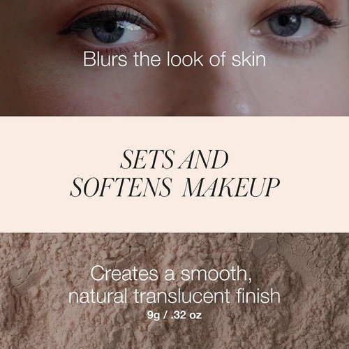 RMS Beauty UnPowder, Finishing Powder Makeup, Pore Minimizer for Face, Talc Free Setting Powder, Translucent Powder, Loose Powder Makeup, Face Powder