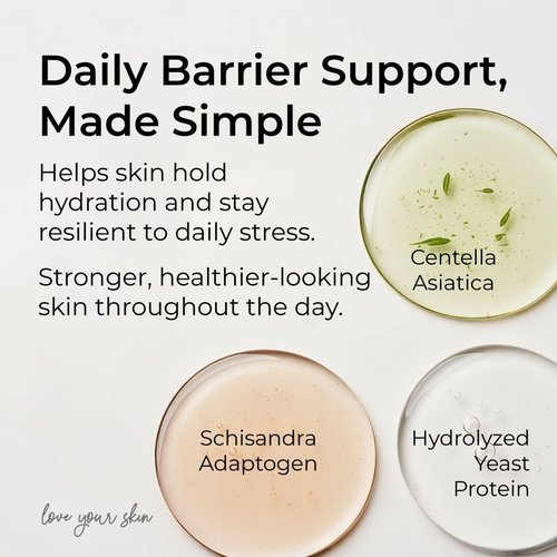 Simple Plan Daily Hydrating Day Cream - Fragrance-Free with Hyaluronic Acid & Ceramides | Lightweight, Non-Greasy (50ml)