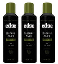 Soothing Aloe Shave Gel Men Shave Gel by Edge, 7 Ounce ( 3 Pack )