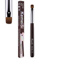 KEMEISI Nail Brush for French Tip, Clean Up Brush for Gel Polish Dual-Use Brush with Wooden Handle for Acrylic/Polygel/Builder Gel #16