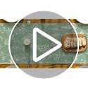 Sage Green Leaves Flowers Spring Table Runner 13x72 Inch - Kitchen Decor