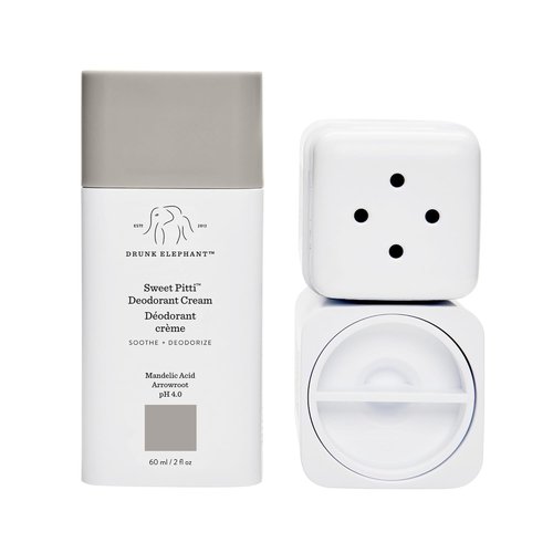 Drunk Elephant Sweet Pitti Deodorant Cream - Aluminum-Free & Baking Soda Formula - 60 ml/2 fl oz