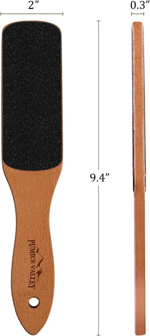 Skiennix Foot File - Double-Sided Pumice Stone Callus Remover for Dry Skin & Cracked Heels