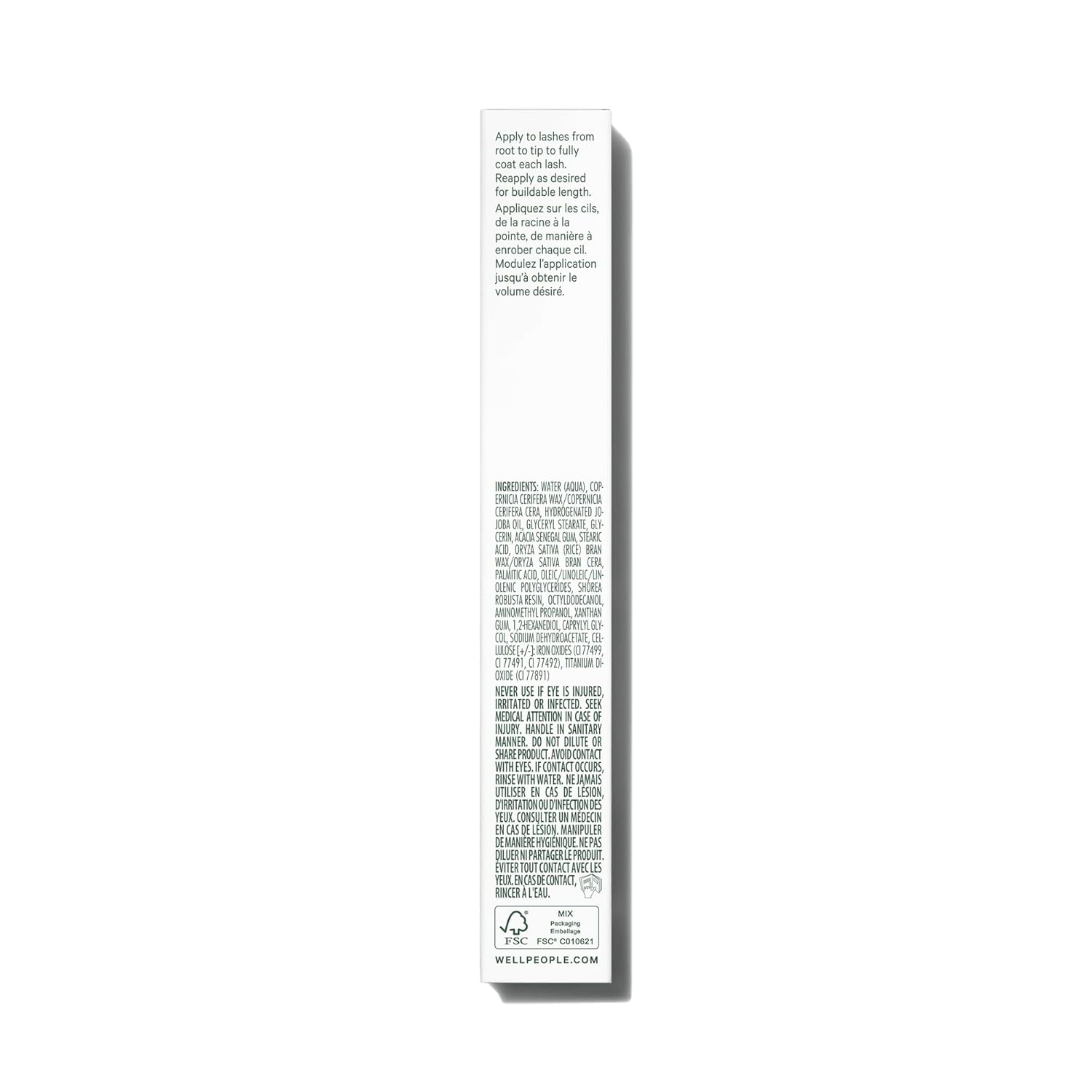 Well People Expressionist Lengthening Mascara - Nourished, Long Lashes | Vegan & Cruelty-Free, Black
