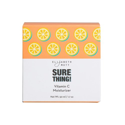 Elizabeth Mott Vitamin C Face Moisturizer - Lightweight Gel Cream with Triple Vitamin C & Ceramides | 1.7 oz Radiant Hydration