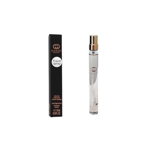 Gucci Guilty Women's Perfume - Travel Spray EDT 0.33 Fl Oz | Elegant Fragrance for On-the-Go