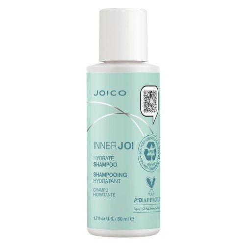 Joico InnerJoi Hydrate Shampoo - Sulfate & Paraben Free | Vegan Formula for Dry Hair & Scalp
