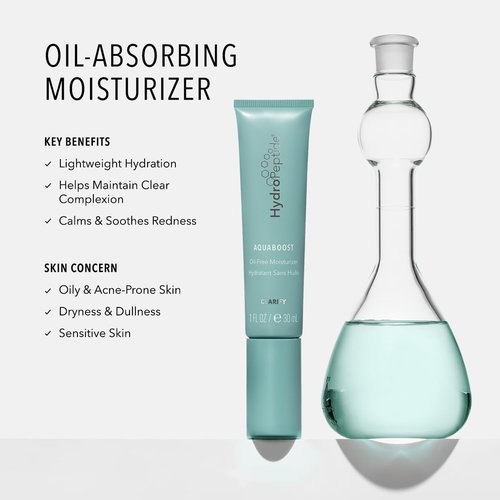 HydroPeptide AquaBoost Moisturizer - Oil-Free Anti-Wrinkle Formula | 1 Ounce