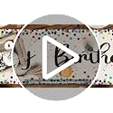 Polka Dot Beige Happy Birthday Table Runner 13 x 72 Inches Pack of 3
