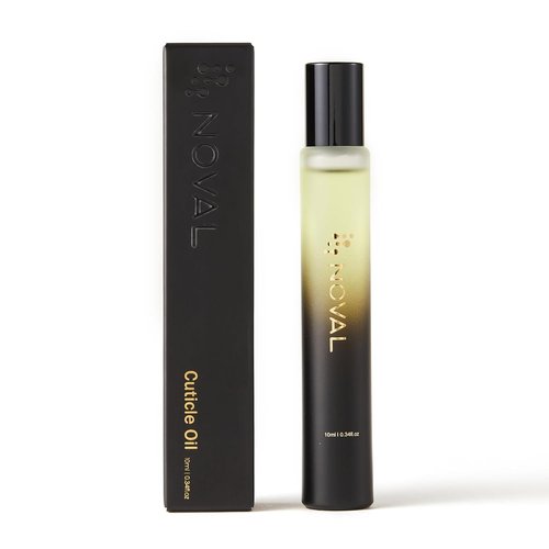 NOVAL Cuticle Oil Roll-On - Cedar Scented Nail Care Serum with Jojoba Oil | Travel Size Bottle