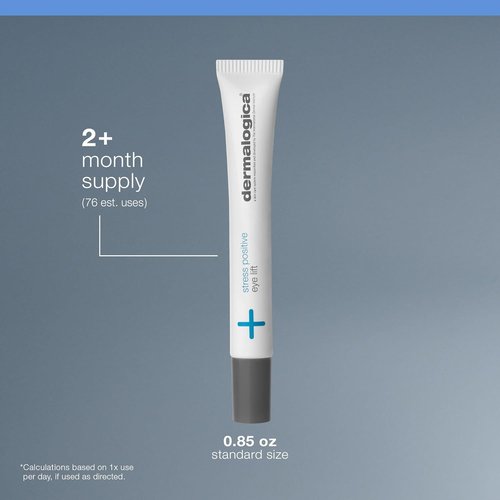 Dermalogica Stress Positive Eye Lift Mask | Eye Cream with Hyaluronic Acid - Brightens Dark Circles & De-Puffs