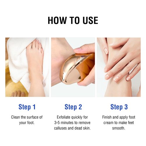 OUKEYA Glass Foot File Callus Remover: Nano Glass Heel Scraper for Feet Shower Foot Scrubber Pedicure Dead Skin Remover Shower Care Crystal Hair Remover Hair Eraser for Back Arms Legs 1PC