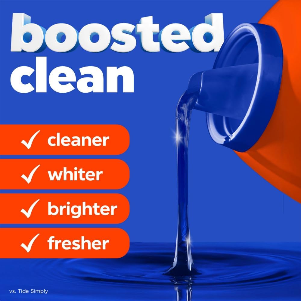 Tide Liquid Laundry Detergent - Original Scent | 64 Loads | 80 FL OZ | Effective on All Stains