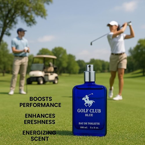 Skiennix Men's Perfume - Elegant Sports Fragrance Eau de Toilette in Blue Glass Bottle | Long-Lasting 100ml