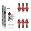 Tattoo Needle Cartridges 40pcs #10 Bugpin Round Liner Tattoo Cartridge 3RL 5RL 7RL 9RL Mixed Needles EN04X-40KIT-DD