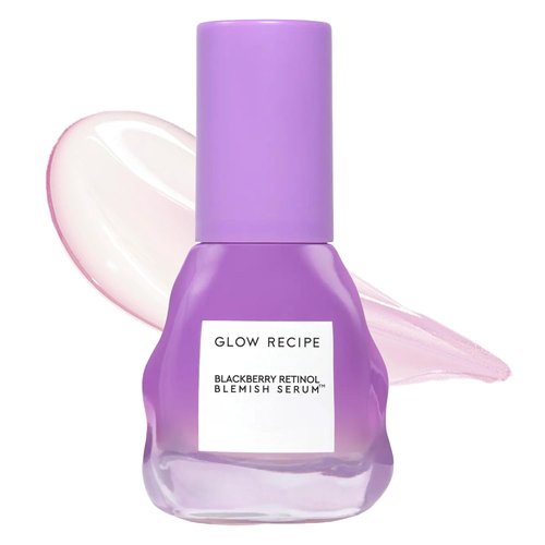Glow Recipe Gentle Blackberry Retinol Serum - Korean Night Serum for Sensitive Skin, Triple Retinoids & Glycerin (30ml)