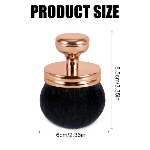 NQEUEPN Extra Large Self Tanning Brush, Self Tanner Brush Wide Head Bronzer Body Makeup Brush Oval Foundation Blend Tool Legs Back Applicator Sunscreen Spray Tan Blending Beauty Brush for Kabuki Face