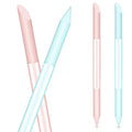 Skiennix Glass Cuticle Pusher Set - Double-Sided Cuticle Remover Tools for Perfect Manicure | 2 Pieces