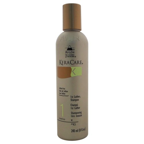 KeraCare Avlon 1st Lather Shampoo - Deep Cleansing Formula | 8 Ounce Bottle