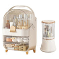 Makeup Organizers for Vanity, Skincare Organizers Cosmetic Display Cases with Transparent Cover, Teen Girls Gift for Bathroom Countertop, Lipstick Organizer