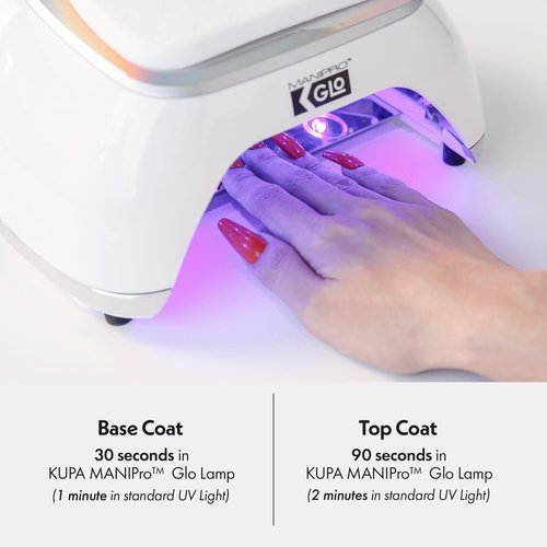 KUPA Gelfinity Base Coat & Glossy Top Coat & Matte Top Coat Trio Set, No-Wipe, Long-Lasting Soak-Off Formula, Chip-Resistant, UV/LED Gel Polish, 0.5 Fl Oz (Pack of 3)