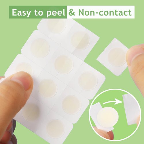 Dazzlook Ultra Pimple Patches Large Pack, Invisible Hydrocolloid Zits Blemishes Absorbing Patch with Tea Tree Oil Centella Asiatica, Pimple Dots Stickers, 168 Patches for Family Use