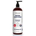 Shiny Leaf Peptide Conditioner - DHT Blocker with Biotin & Caffeine | Sulfate-Free Thickening Formula for All Hair Types, 16 fl oz