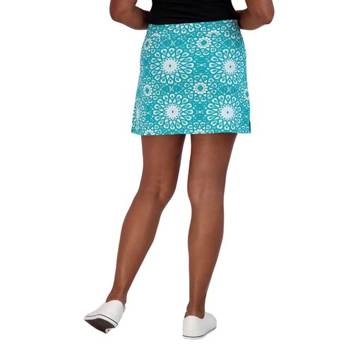 Colorado Tranquility Clothing Women Skort (Large, Kaleidoscope Teal)