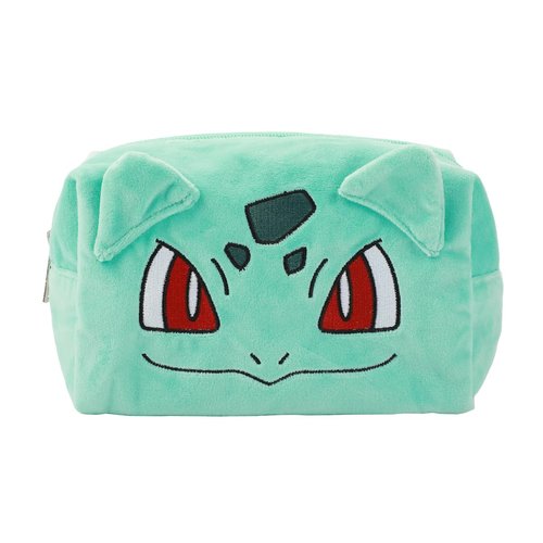 Bioworld Pokémon Bulbasaur Green 8" Cosmetic Toiletry Tote