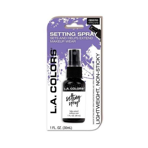 L.A. COLORS Setting Spray - Long-Lasting Makeup Finish | Lightweight Formula, 3.4 oz