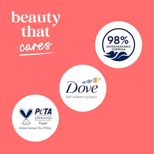 Dove Body Wash 3 Count Rebalance White Peach & Rice Milk For 24hr Lotion-Soft Skin Moisturizing Skin Cleanser with No Sulfates No Parabens