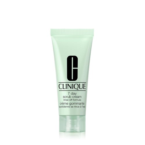 Clinique 7 Day Daily Gentle Face Exfoliator - Lightweight Scrub Cream for All Skin Types | Mild Exfoliating & Refining