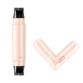 Foldable Eyeliner Stamp Pen - Dual-Ended Left & Right Wing Stamps for Perfect Cat Eye | Waterproof, Smudge-Proof, Long-Lasting Black