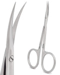 Professional Cuticle Scissors Maluk Curved