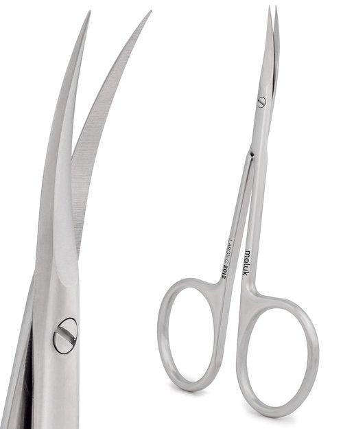 Professional Cuticle Scissors Maluk Curved