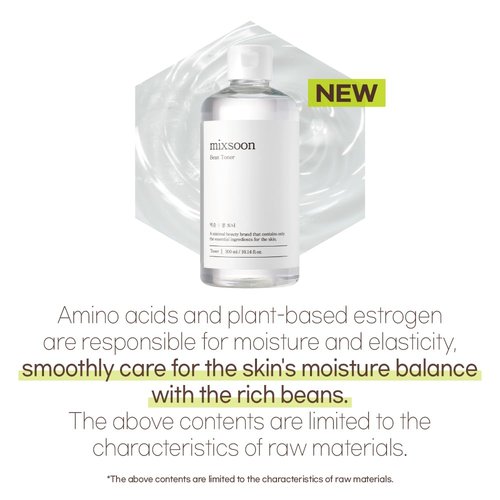 Mixsoon Bean Toner 300ml/10.1fl.oz