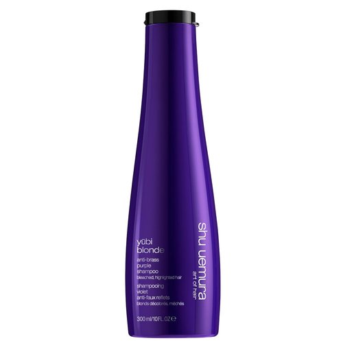 Shu Uemura Art of Hair Yubi Blonde Anti-Brass Purple Shampoo - Color-Corrects Brassiness, Cleanses & Smooths