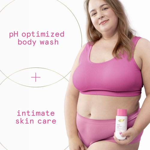 Dove Intimate Wash - Gynecologist Tested Unscented pH Optimized Feminine Cleanser for Sensitive Skin | 8 oz